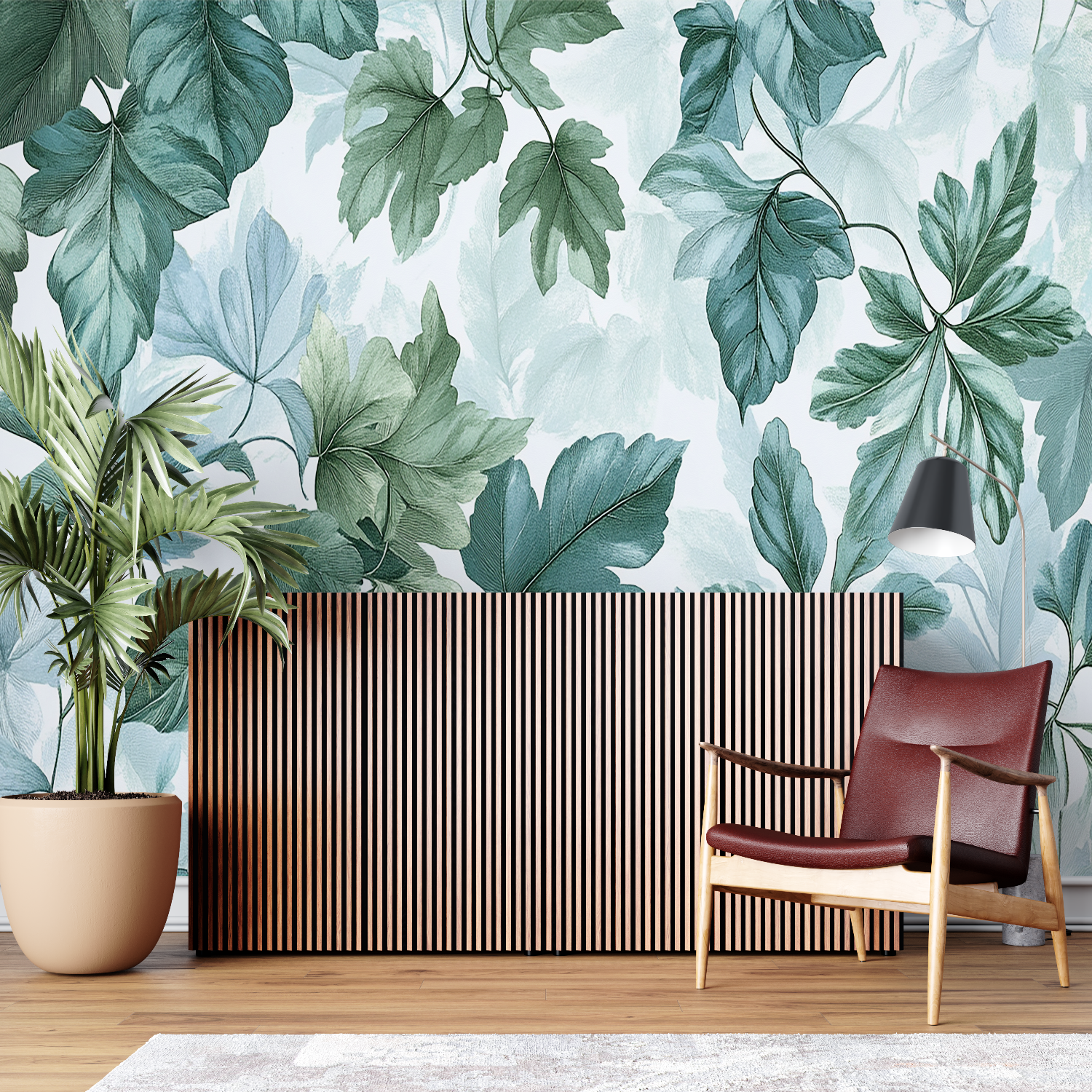 Green and Blue Wallpaper | Murals Wallpaper