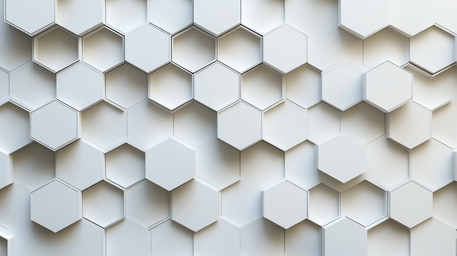 Honeycomb Geometric Wallpaper | Murals Wallpaper