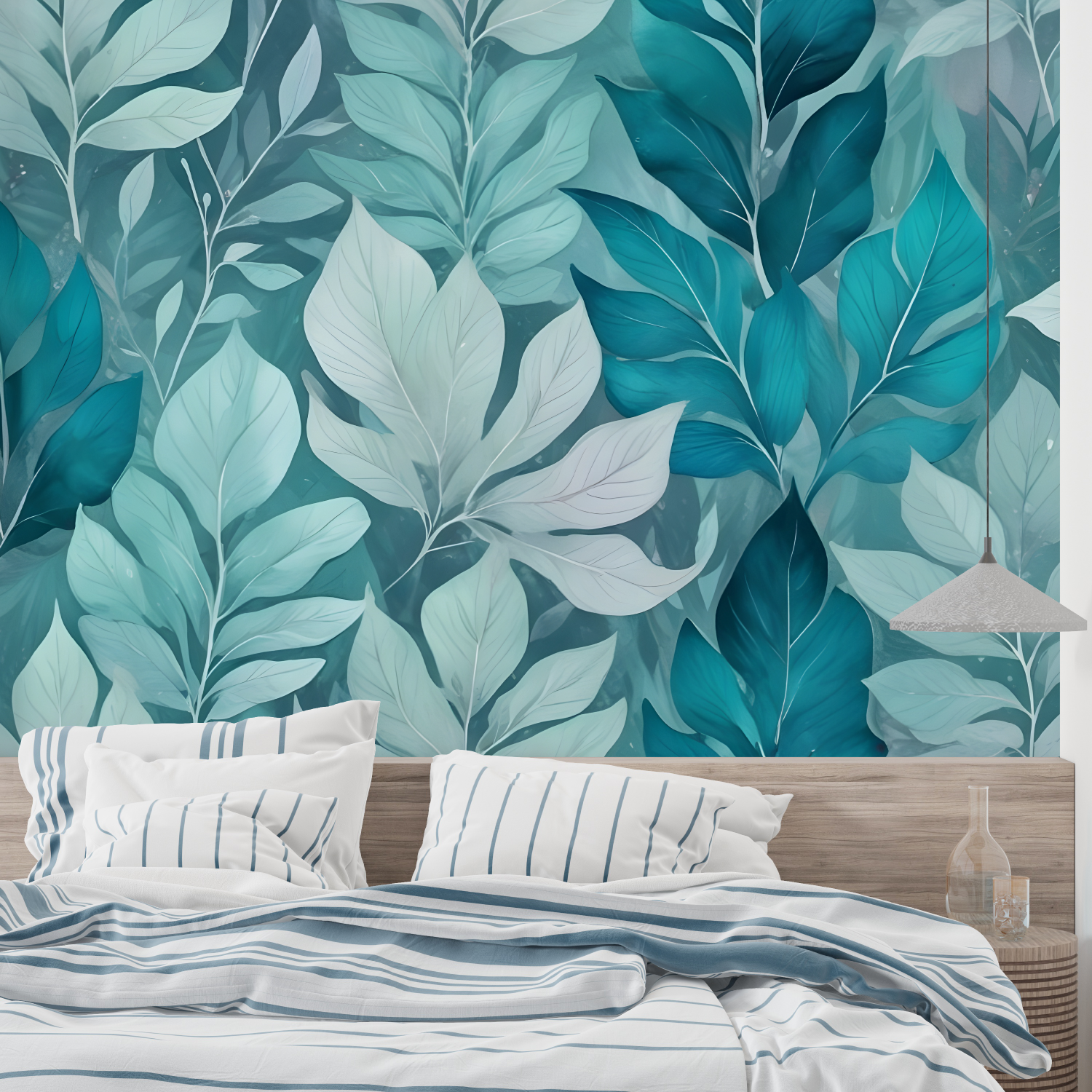Blue Green Wallpaper | Murals Wallpaper