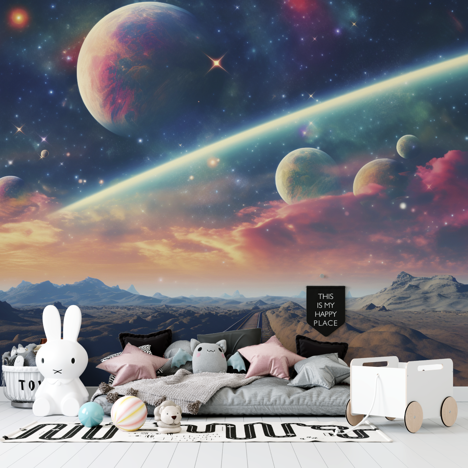 Nebel- und Planeten-Hintergrundbilder | Wandbilder