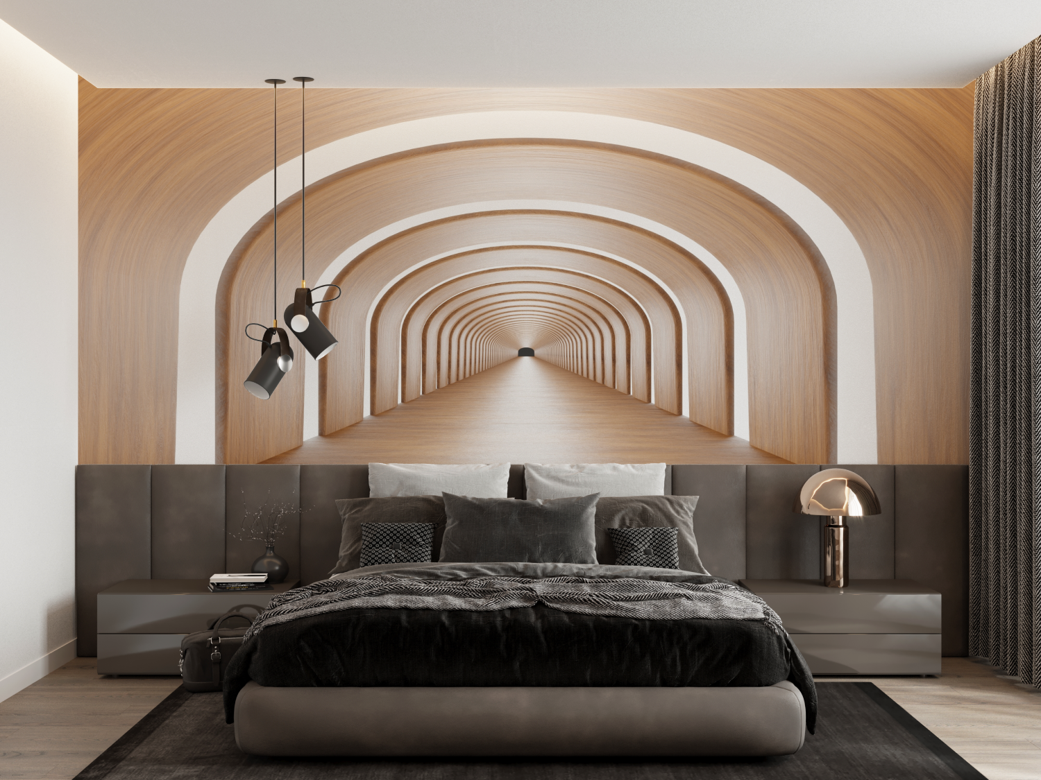 3D Depth Wallpaper | Murals Wallpaper