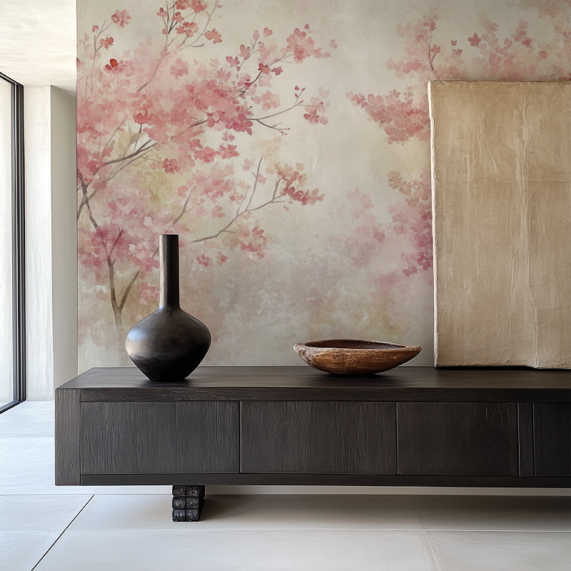 Pink Tree Wallpaper | Murals Wallpaper