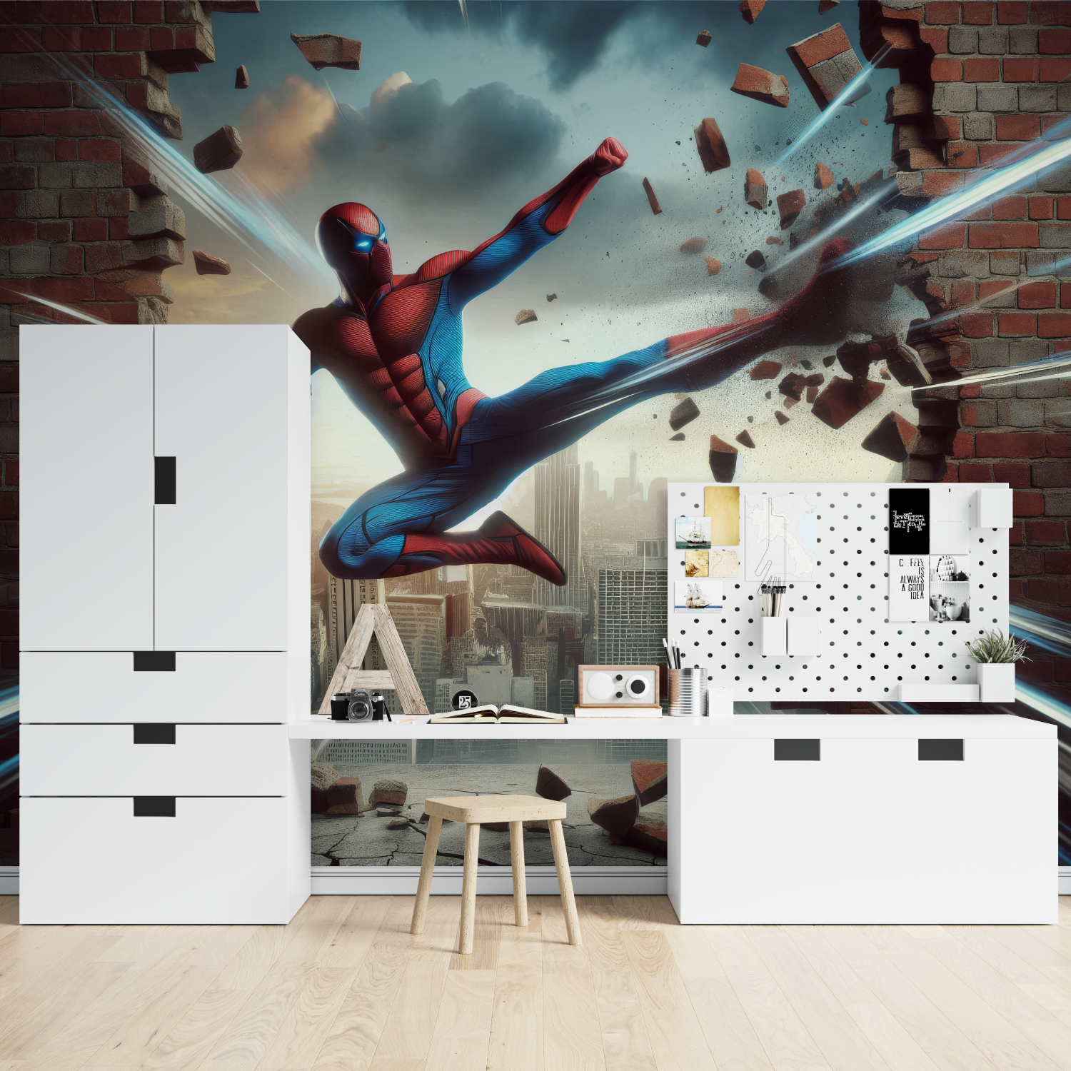 Spiderman 3D Wallpaper | Murals Wallpaper