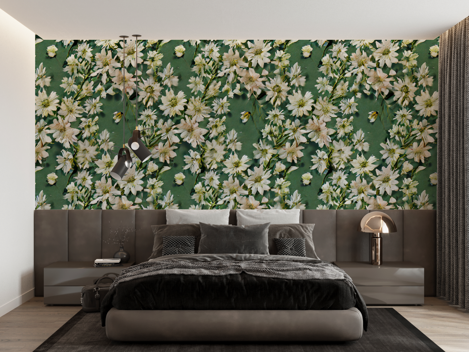 Vintage Green Wallpaper | Murals Wallpaper