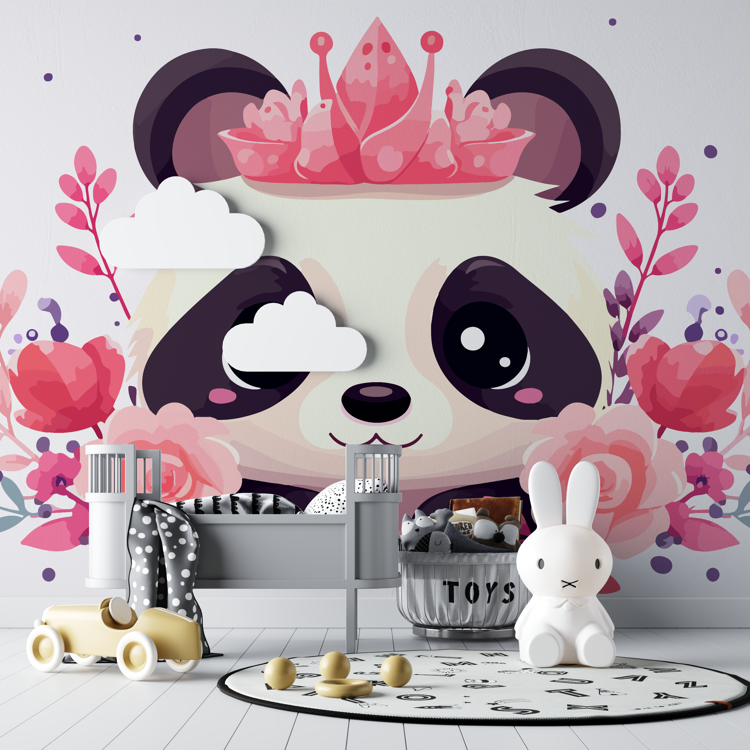 Panda Wallpaper for Kids | Murals Wallpaper