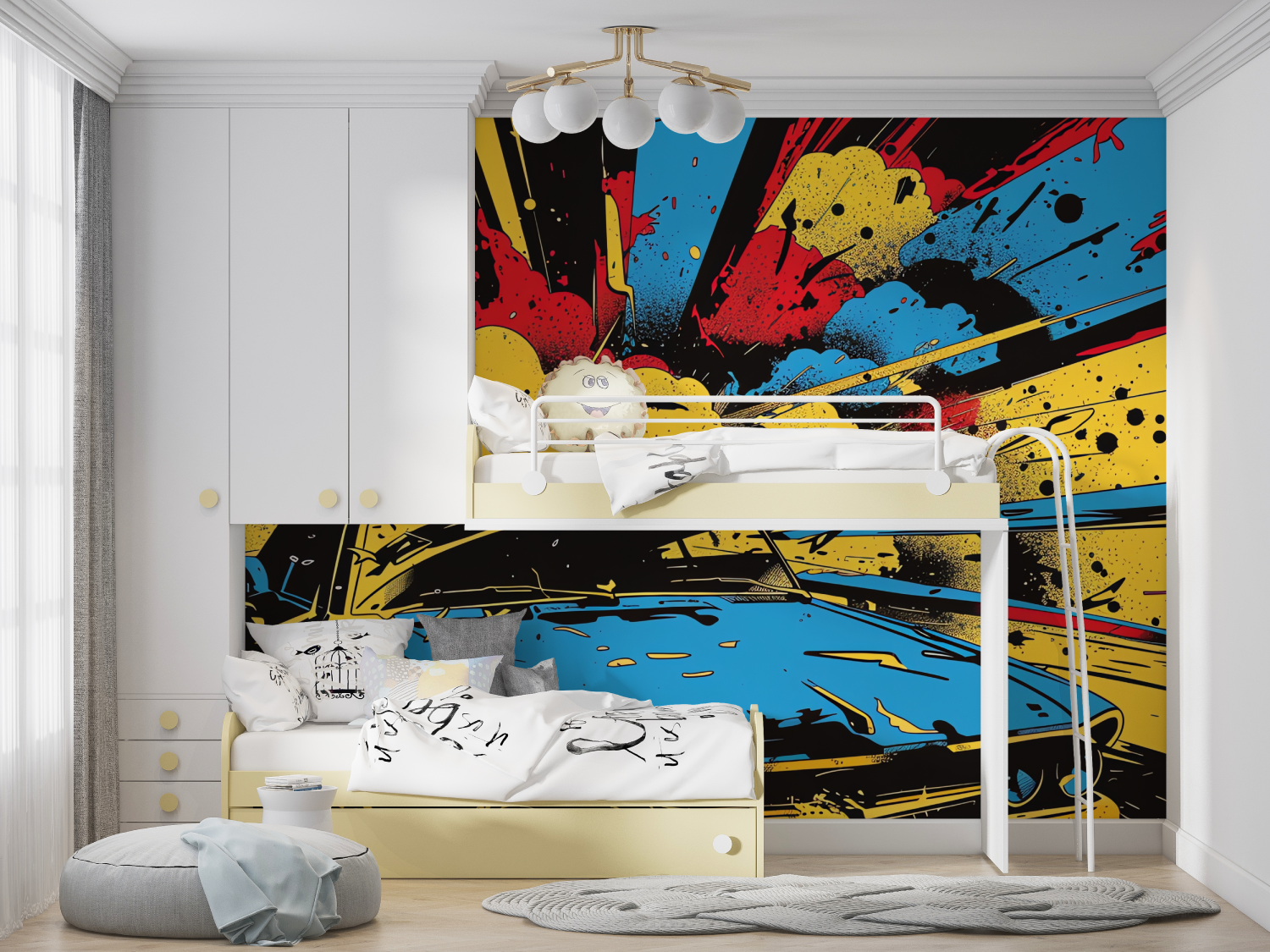 HD Car Graffiti Wallpaper | Murals Wallpaper