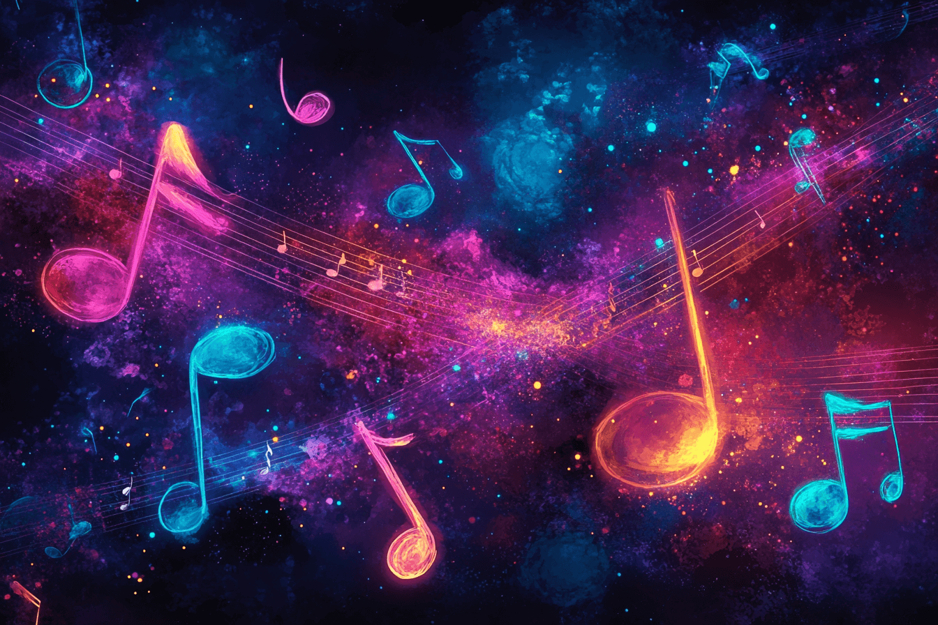 Teen Music Printed Wallpaper | Murals Wallpaper