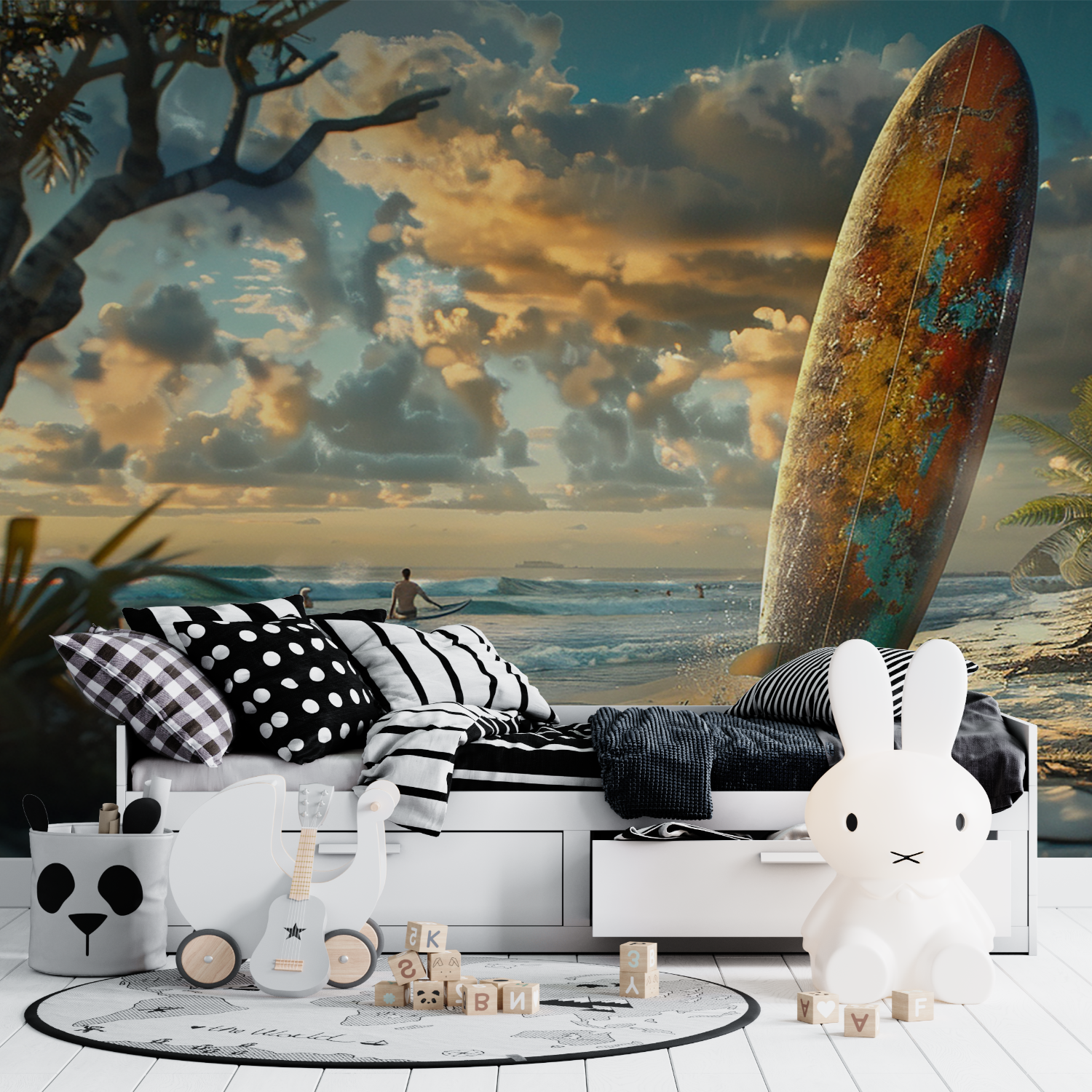 Teen Surf Beach Wallpaper | Murals Wallpaper