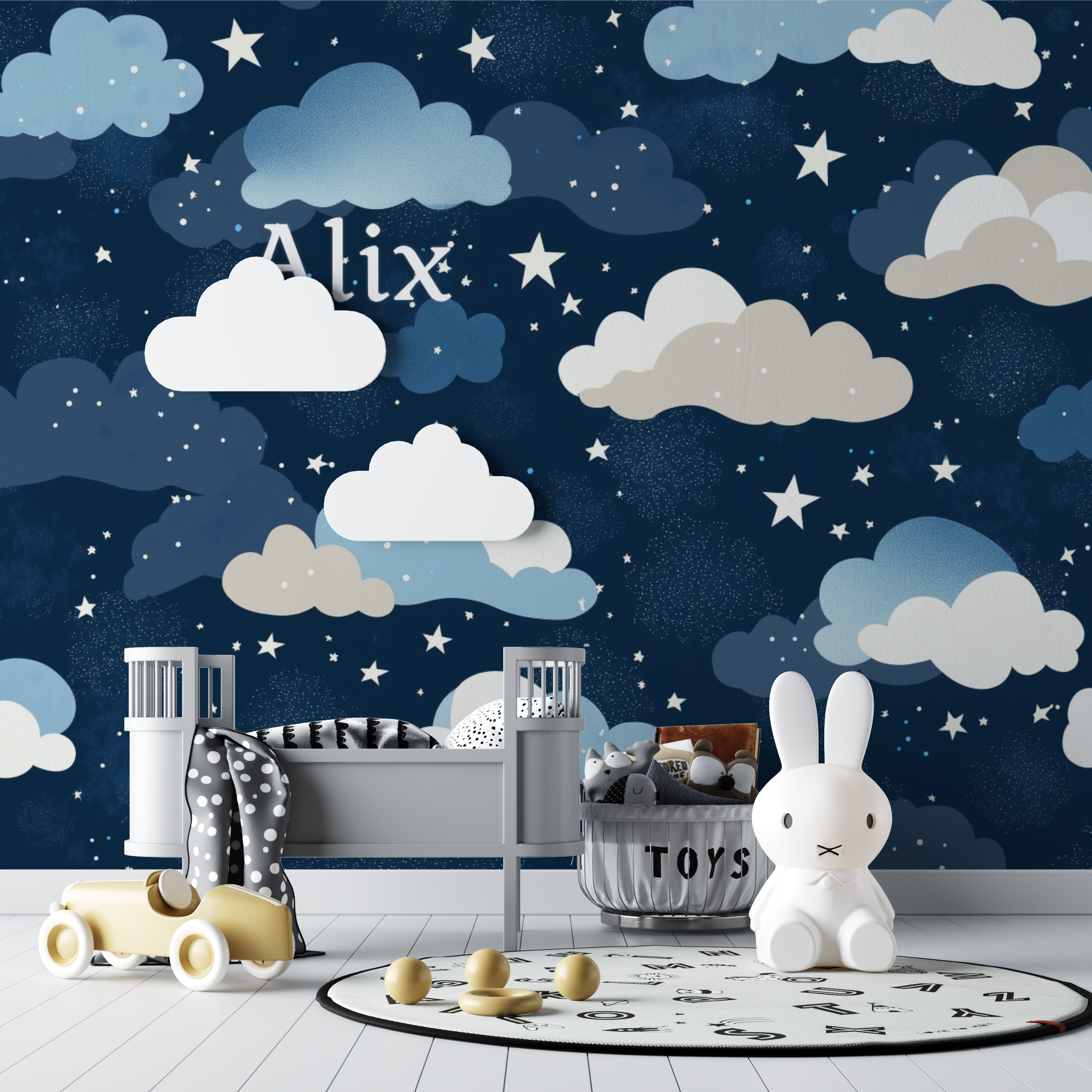 Night Clouds Wallpaper | Murals Wallpaper