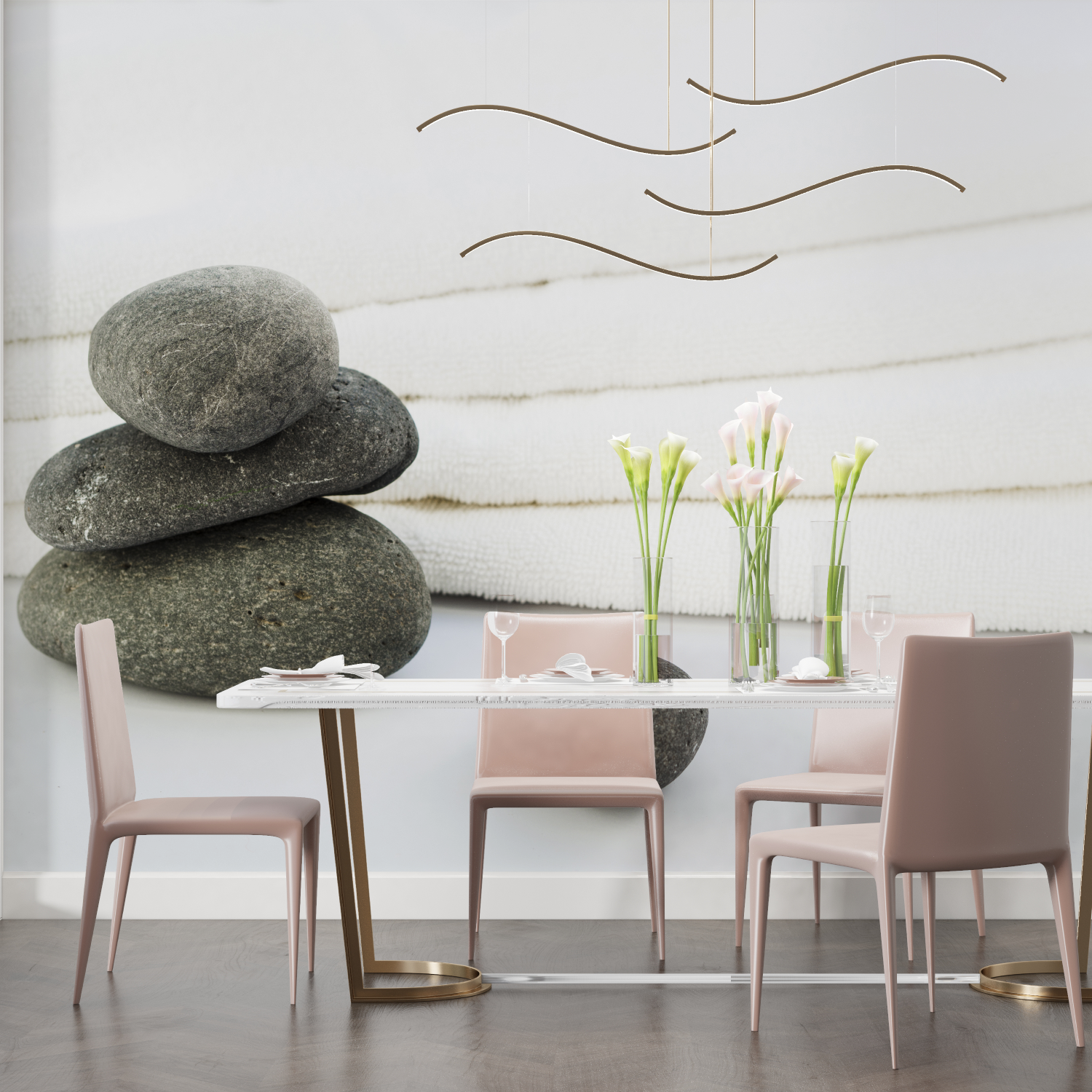 Zen Pebble Wallpaper | Murals Wallpaper