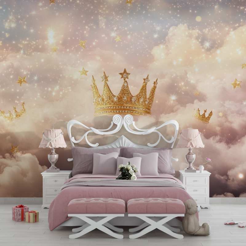 Magic Crown Princess Wallpaper | Murals Wallpaper