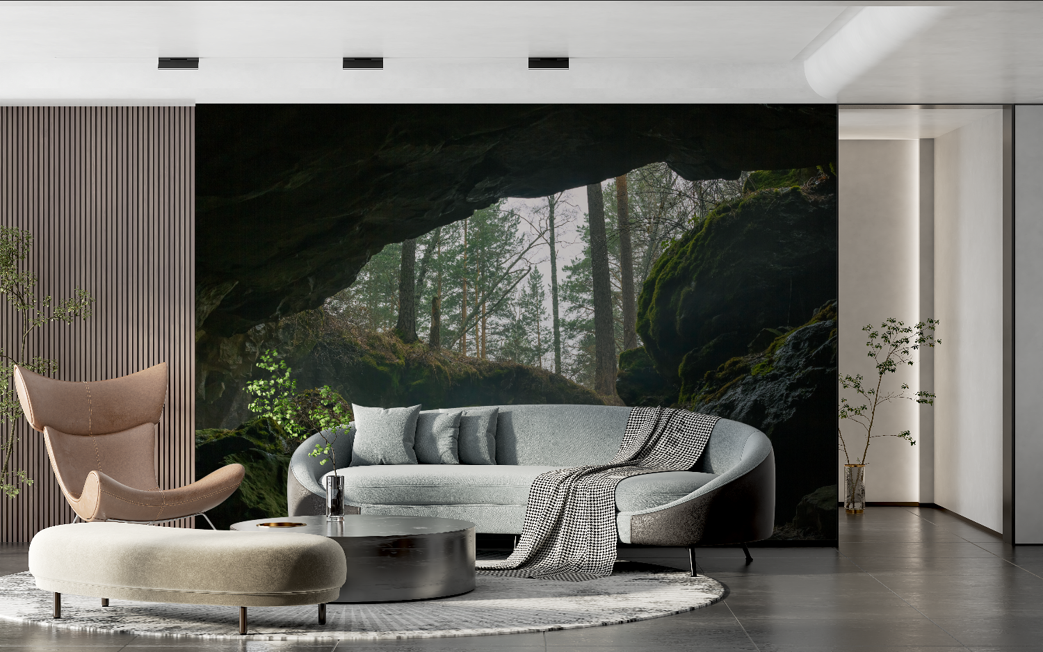 Nature Faux Finish Wallpaper | Murals Wallpaper