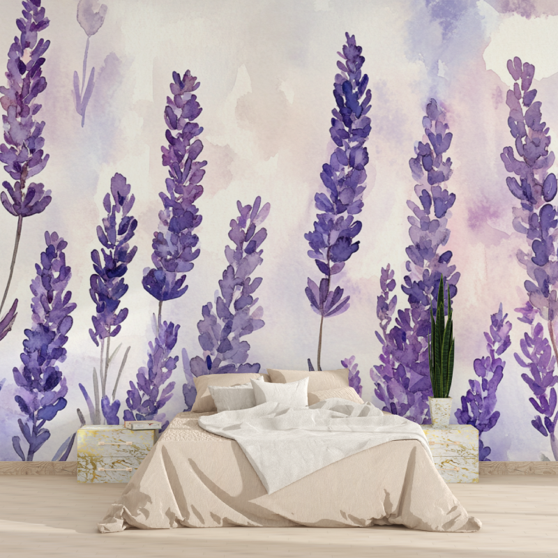 Trendy Lavender Wallpaper | Murals Wallpaper