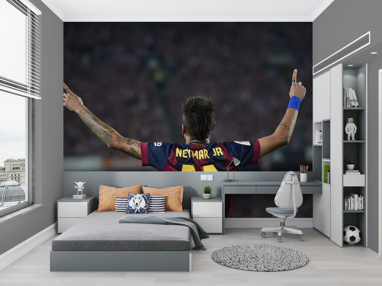 Neymar Soccer Wallpaper | Murals Wallpaper