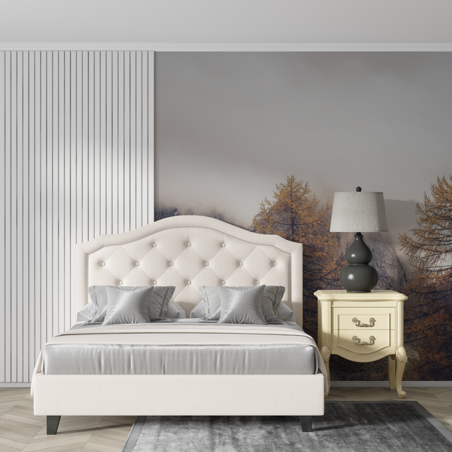 Cocooning Mountains Wallpaper | Murals Wallpaper