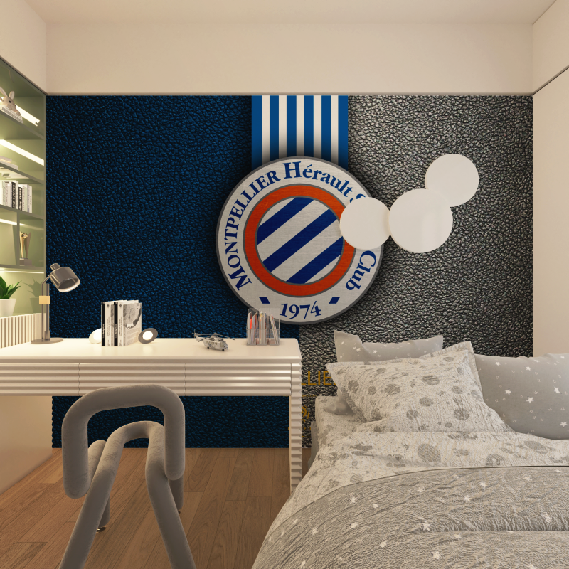 Teen Room Wallpaper Fire Soccer | Murals Wallpaper