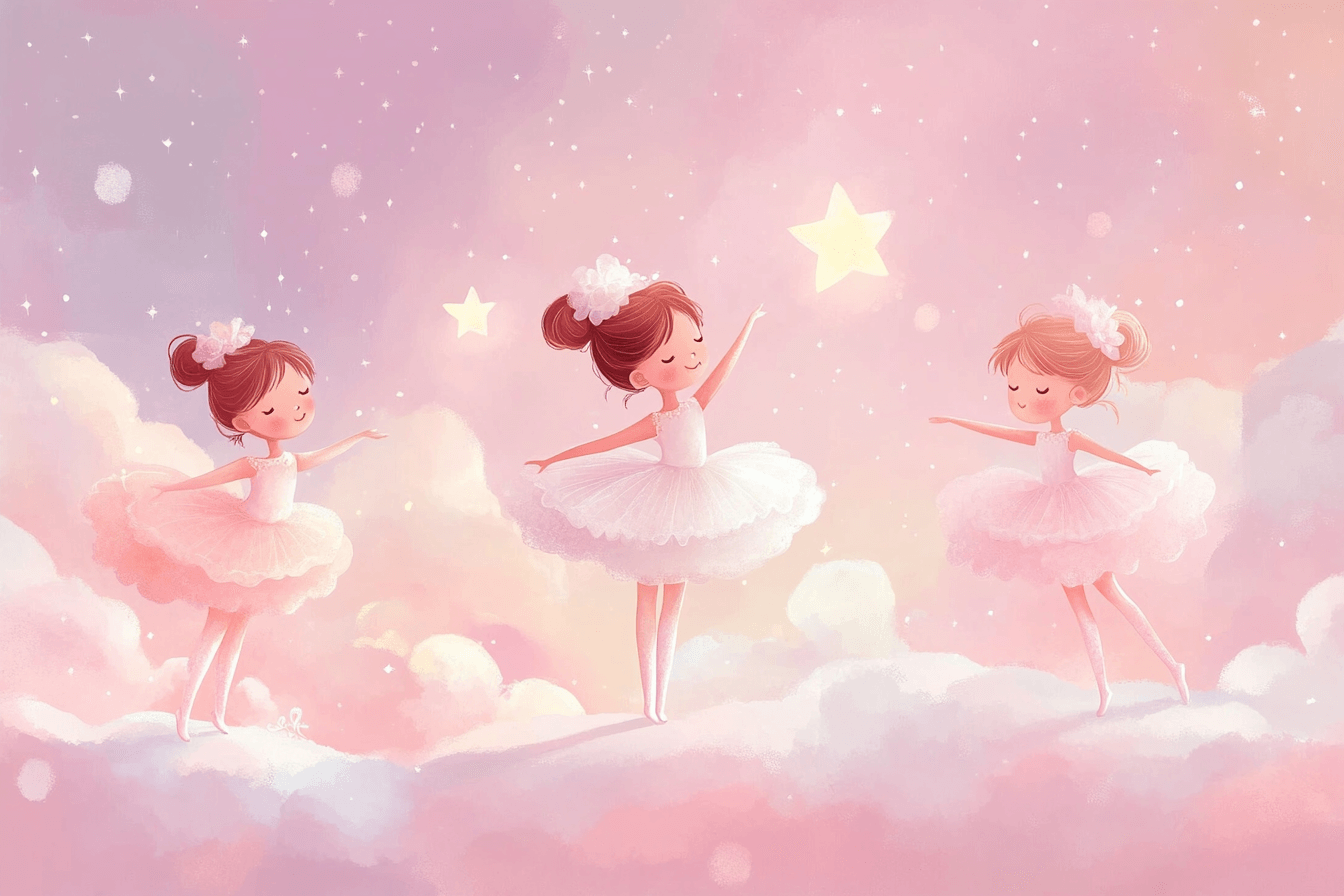 Pink Dancer Wallpaper | Murals Wallpaper