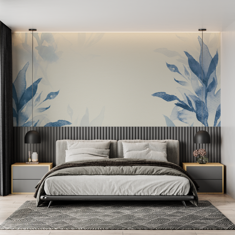 Watercolor Trend Wallpaper for Bedroom | Murals Wallpaper