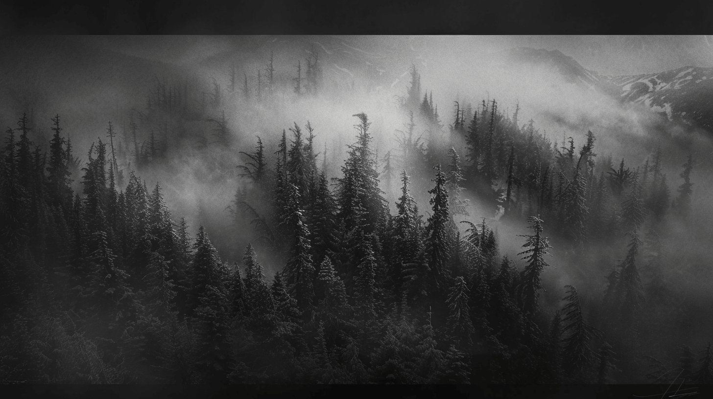 Mystic Mist Mountain Wallpaper | Murals Wallpaper
