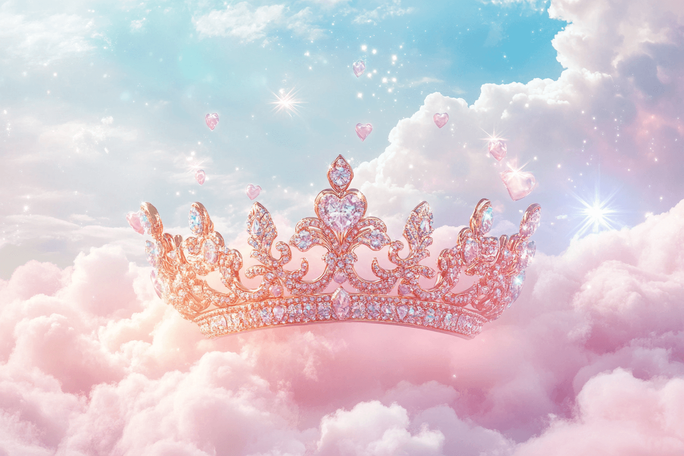 Princess Golden Crown Wallpaper | Murals Wallpaper