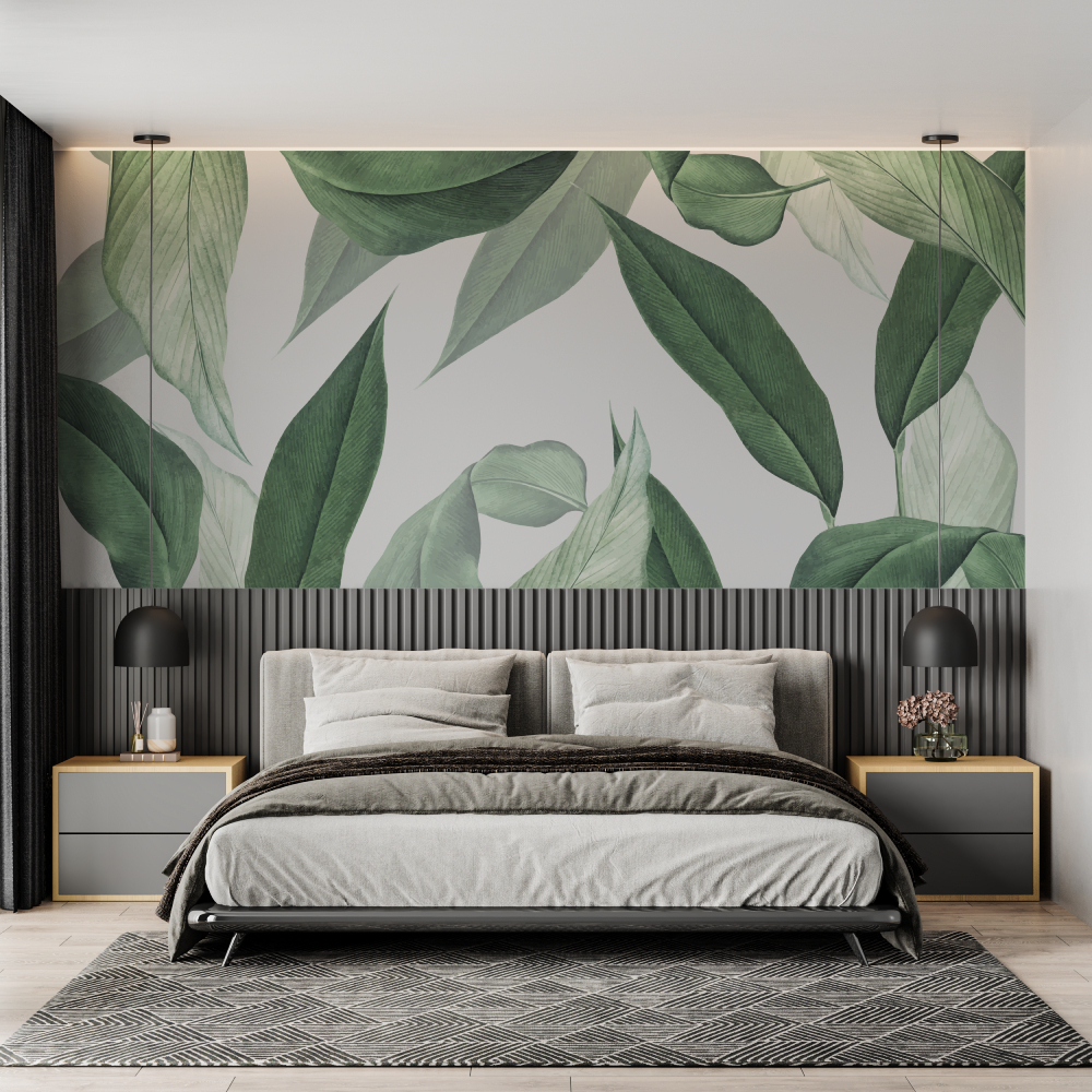 Leaf Green Wallpaper | Murals Wallpaper