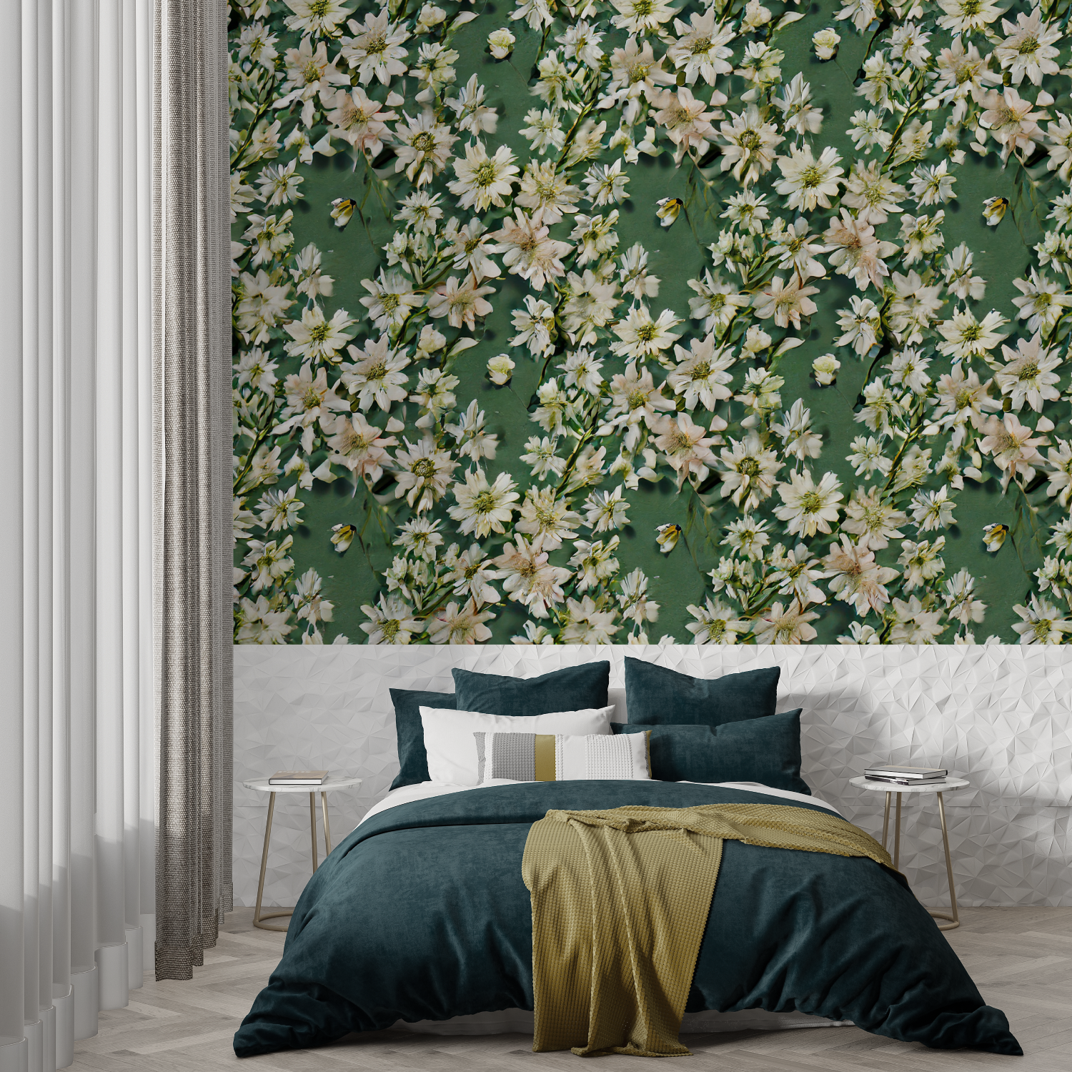 Vintage Green Wallpaper | Murals Wallpaper