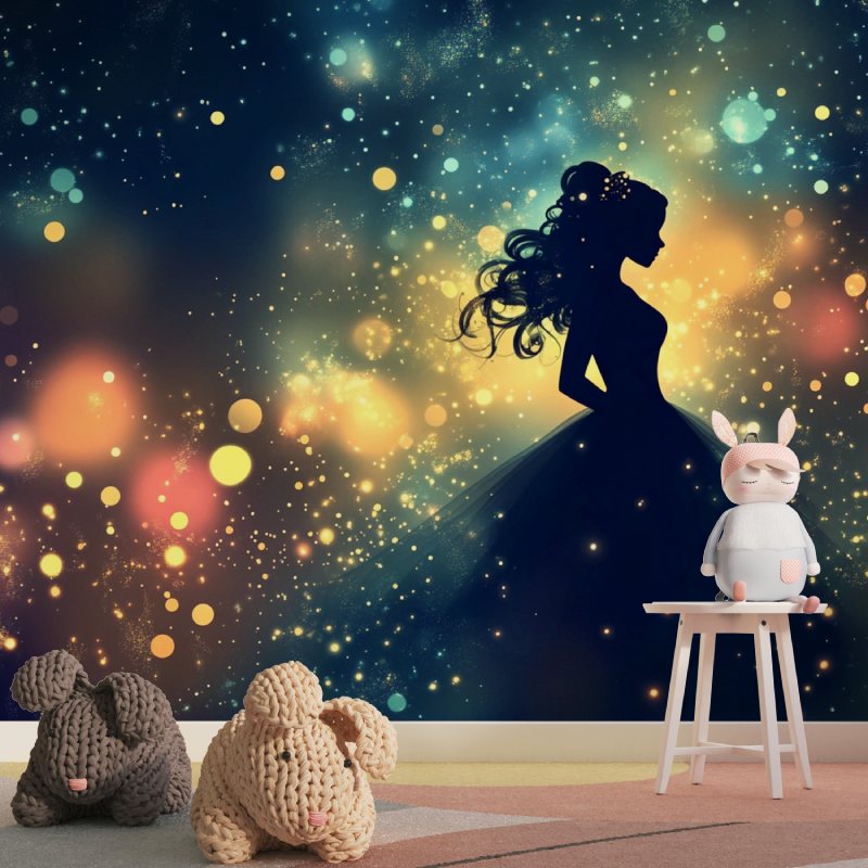 Princess Little Firefly Wallpaper | Murals Wallpaper