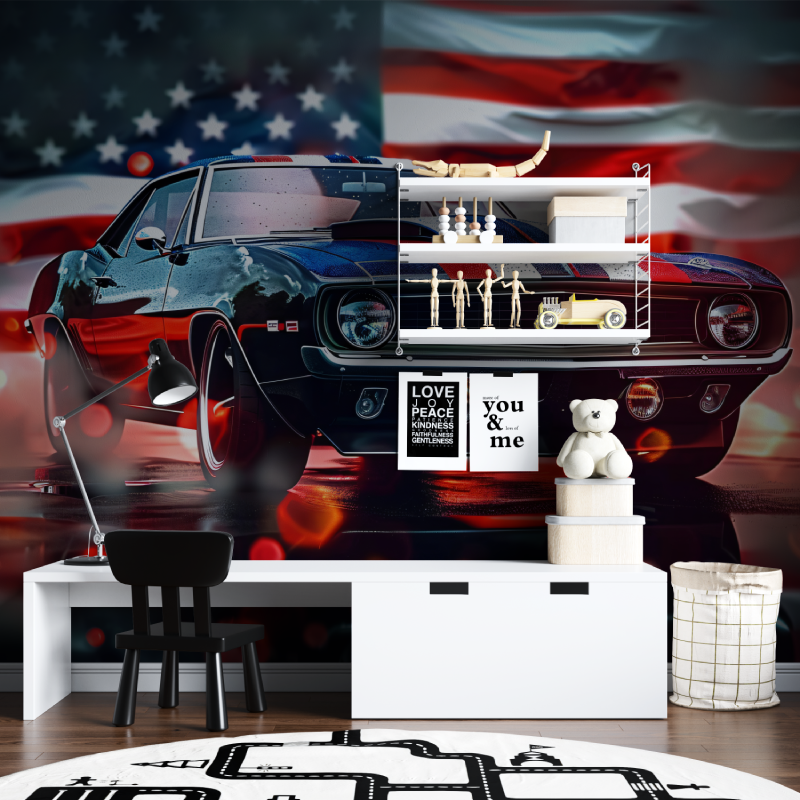 American Car Wallpaper | Murals Wallpaper