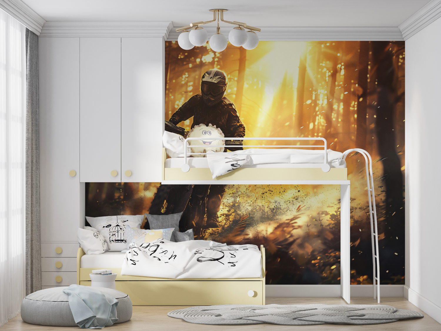 Motorcycle Wallpaper Decor | Murals Wallpaper