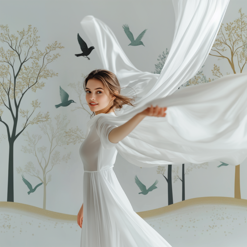 Tree and Bird Wallpaper | Murals Wallpaper