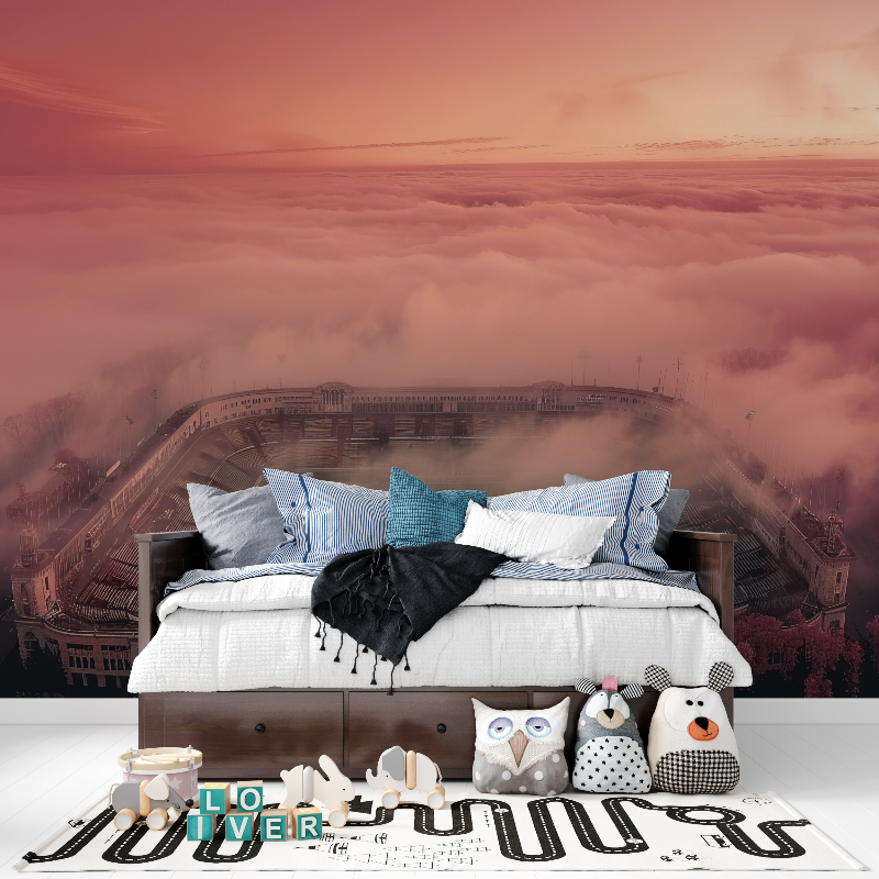 Panoramic Wallpaper Soccer Stadium | Murals Wallpaper