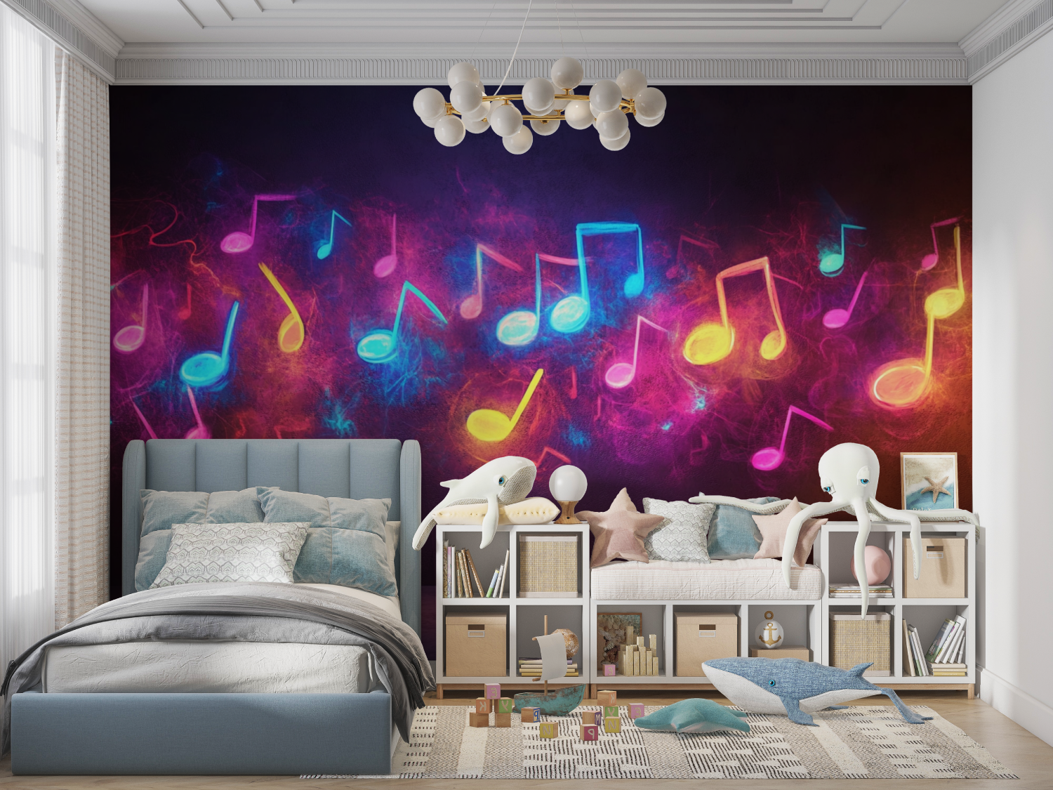 Note Pattern Wallpaper | Murals Wallpaper