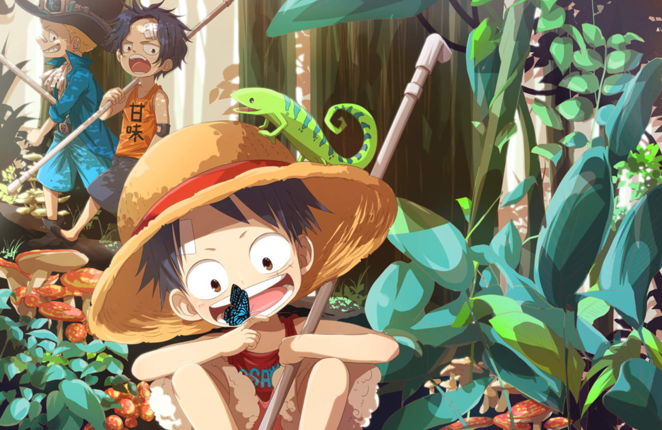 One Piece Kids Wallpaper | Murals Wallpaper