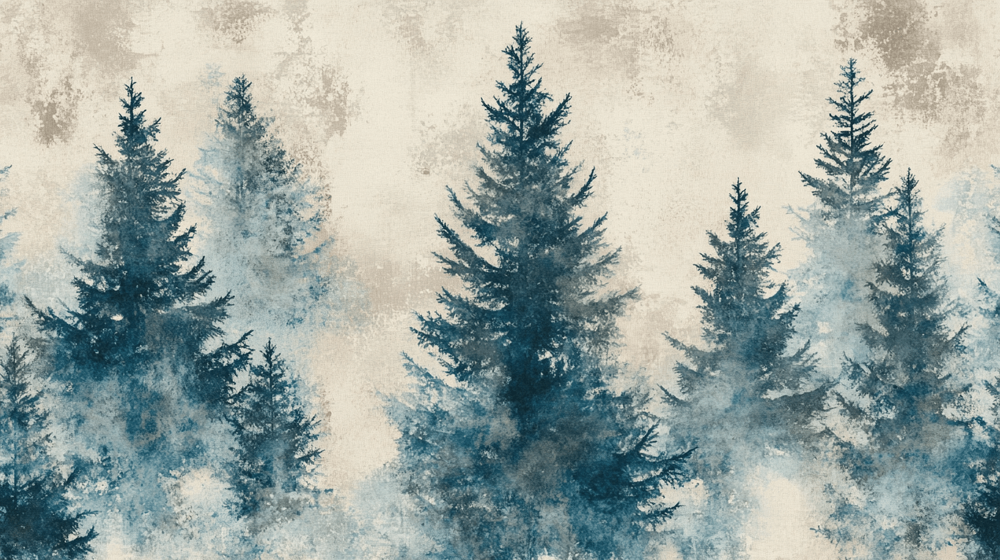 Duck Blue Tree Wallpaper | Murals Wallpaper
