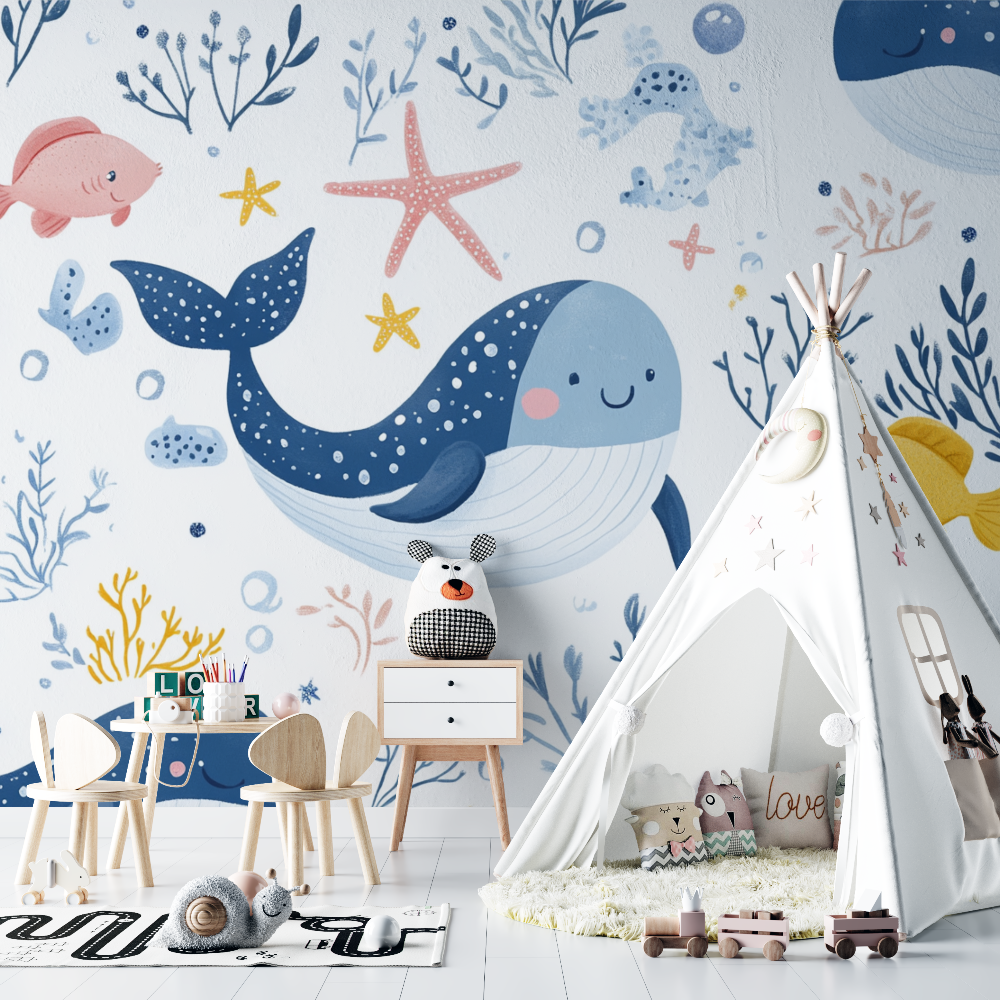 Ocean Baby Wallpaper | Murals Wallpaper