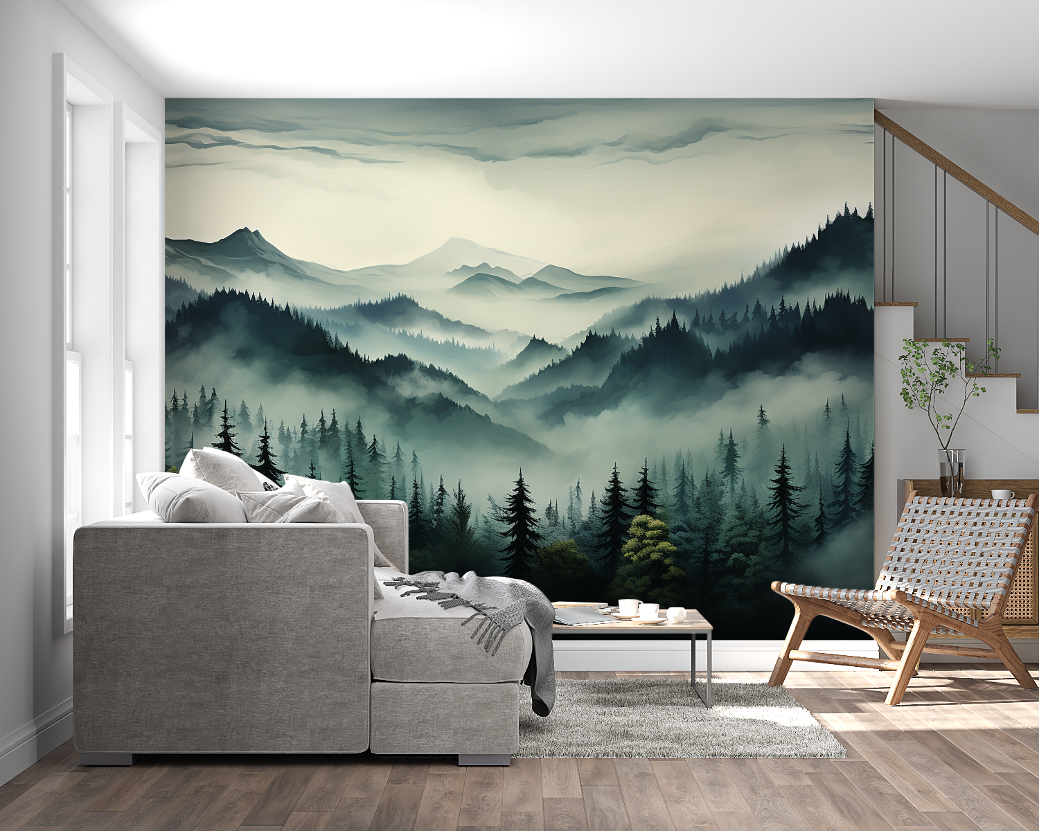 Pine Tree Wallpaper | Murals Wallpaper