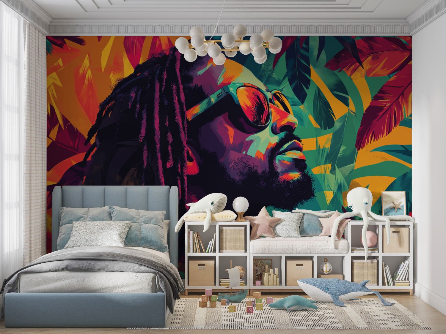 Afro Music Wallpaper | Murals Wallpaper