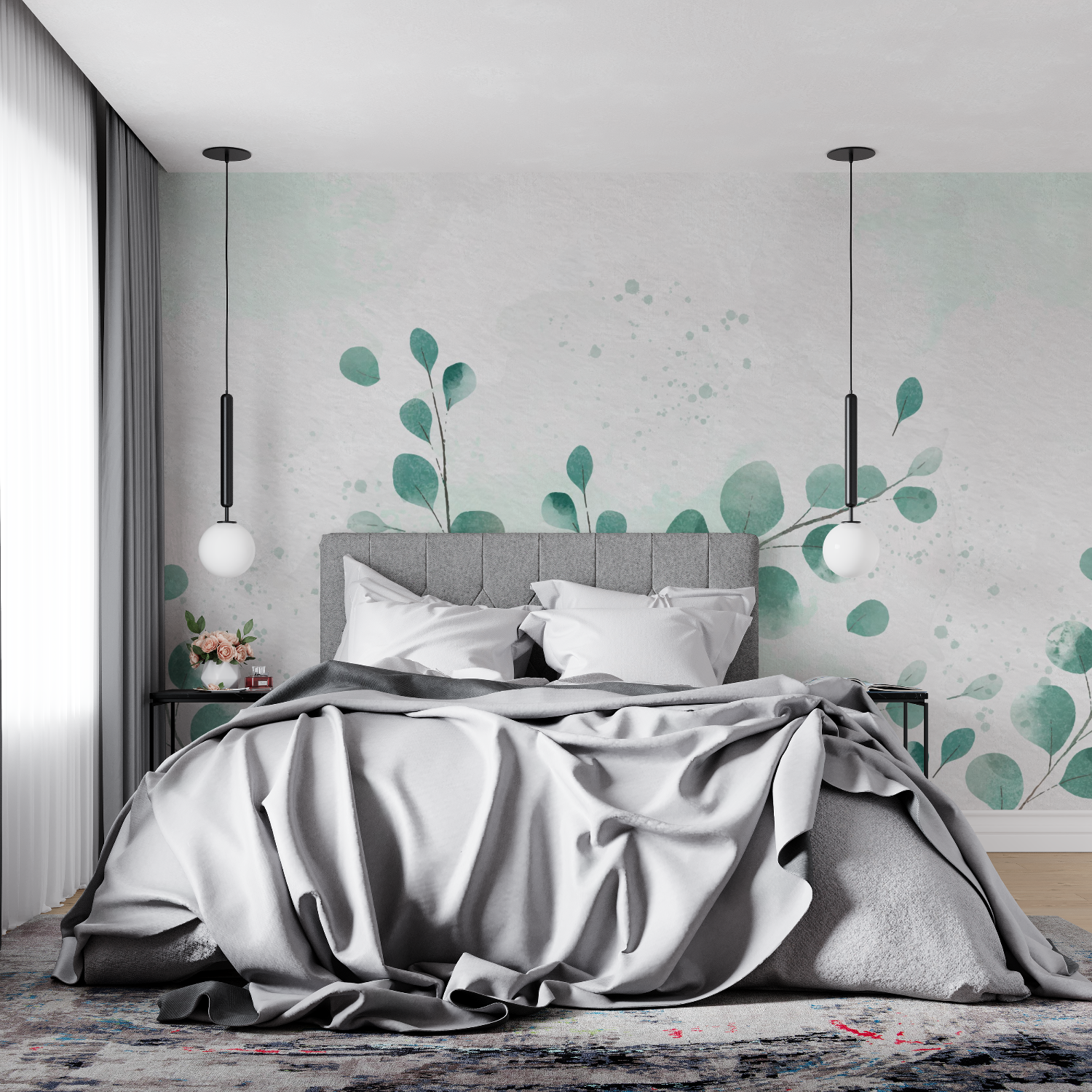 Eucalyptus Green Wallpaper | Murals Wallpaper