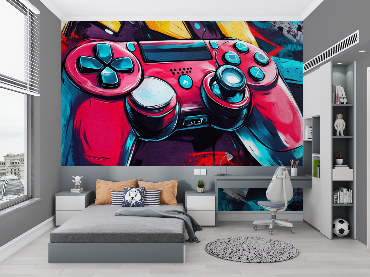 Gamer Wallpaper Game Over | Murals Wallpaper