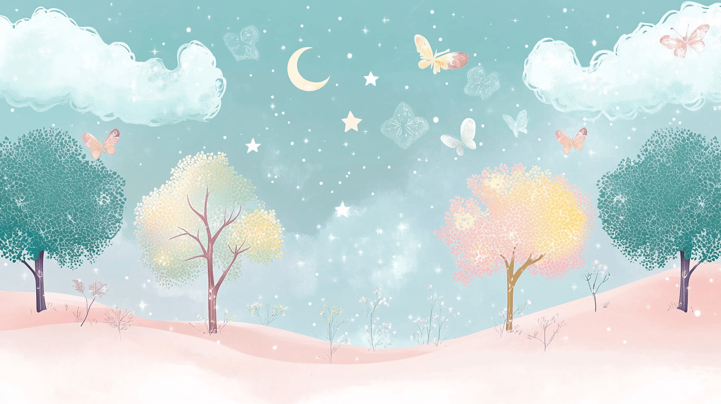 Magic Tree Baby Wallpaper | Murals Wallpaper