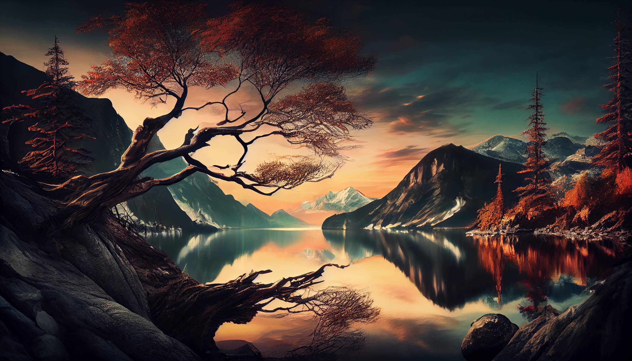 Japanese Zen Lake Wallpaper | Murals Wallpaper