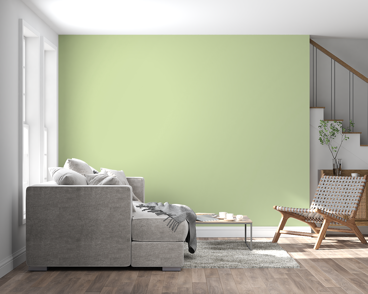 Light Green Wallpaper | Murals Wallpaper