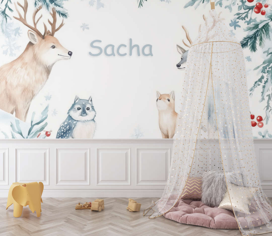 Winter Wood Name Wallpaper | Murals Wallpaper