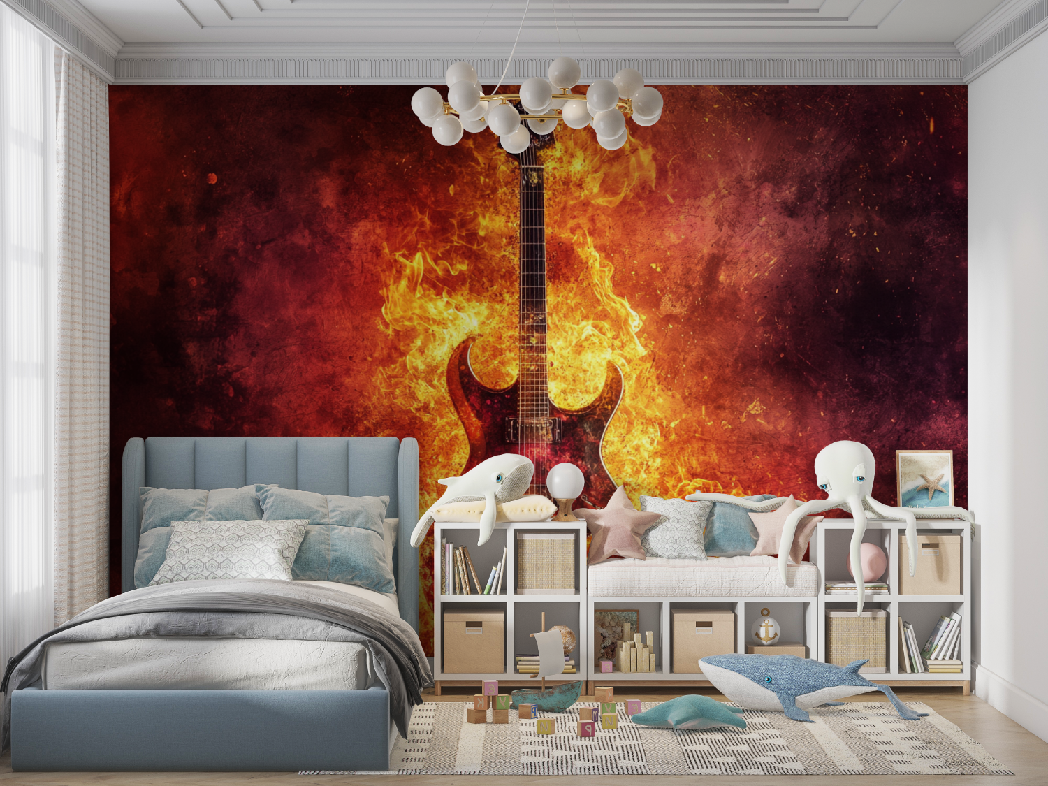 Electric Guitar Wallpaper | Murals Wallpaper
