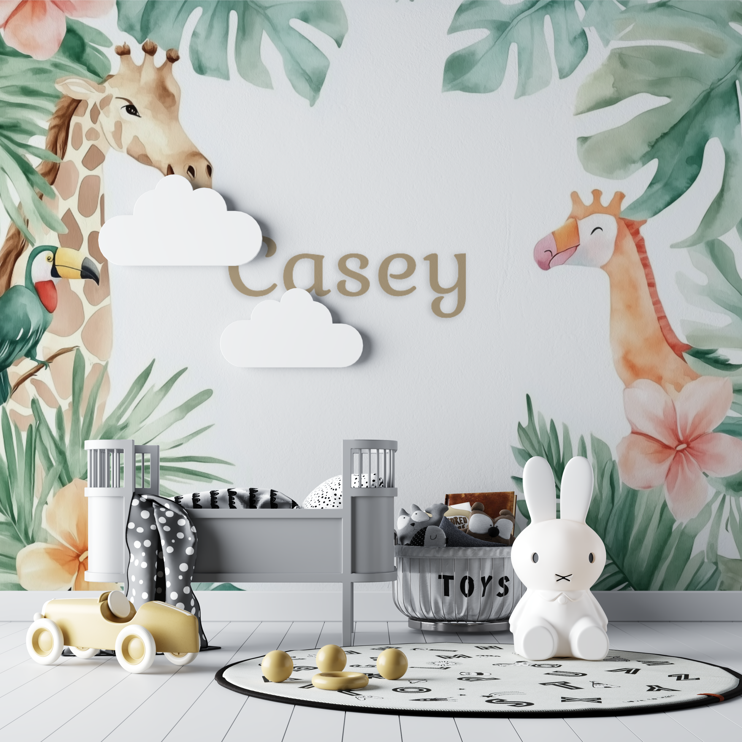 Tapete mit individuellem Namen | Walls Mural