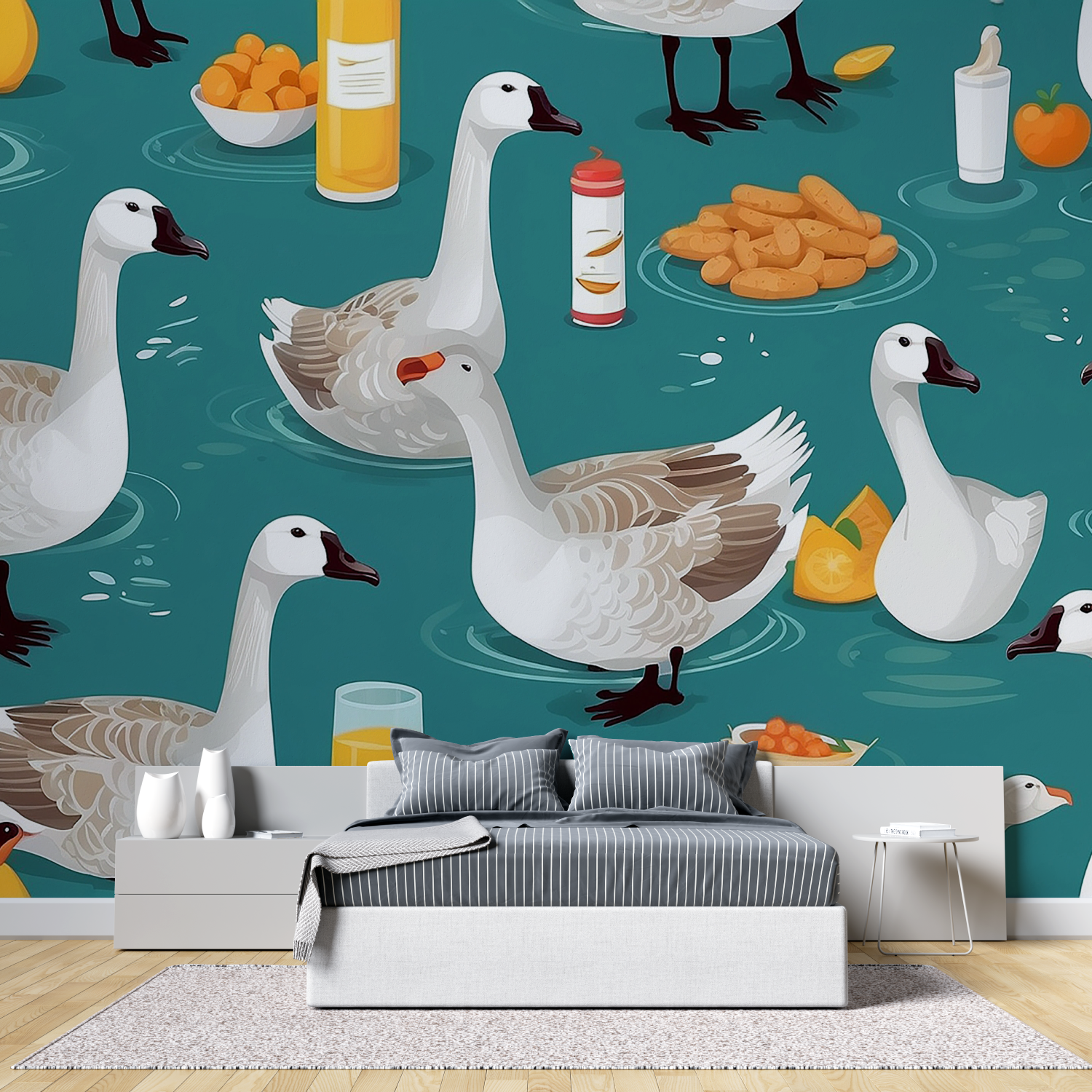 Duck Wallpaper | Murals Wallpaper
