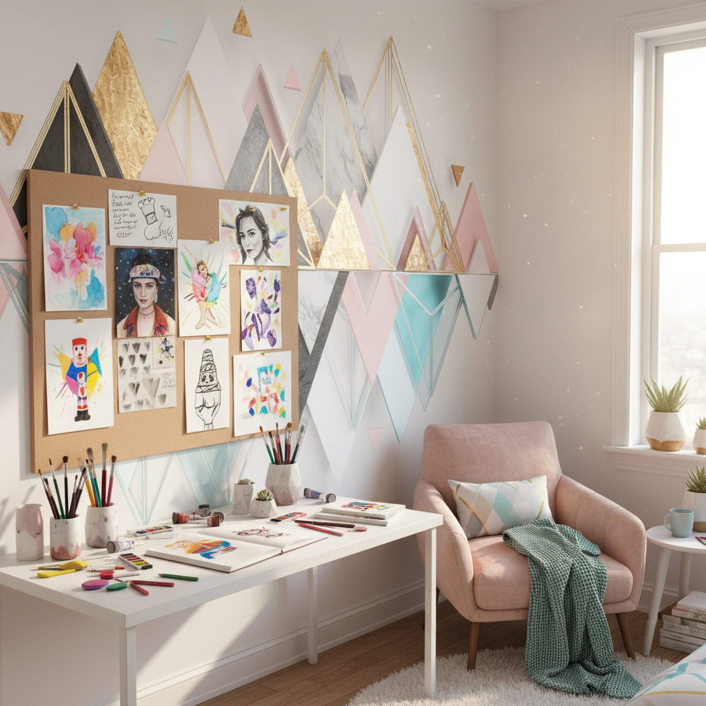 Mural Scandinavian Style Wallpaper