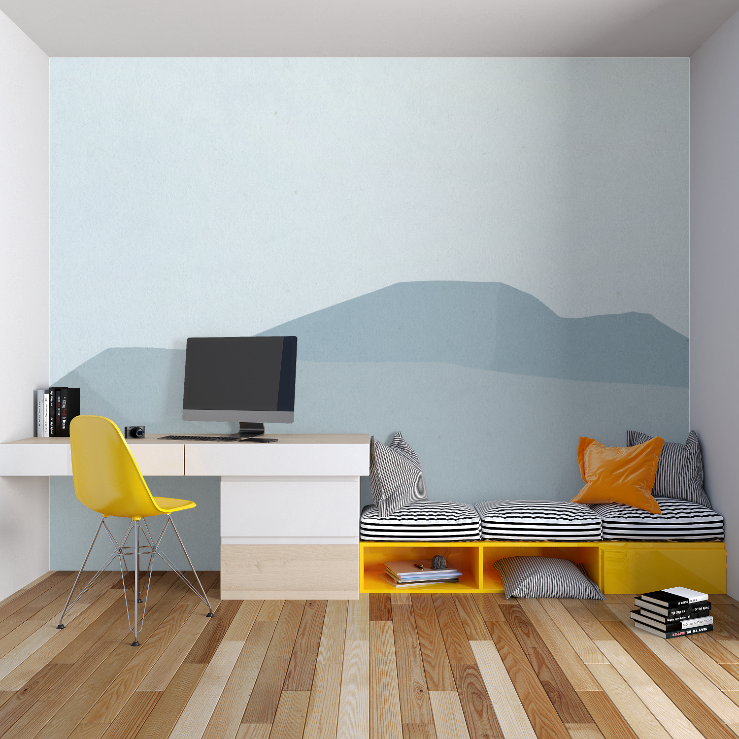 Kids Mountain Design Wallpaper | Murals Wallpaper