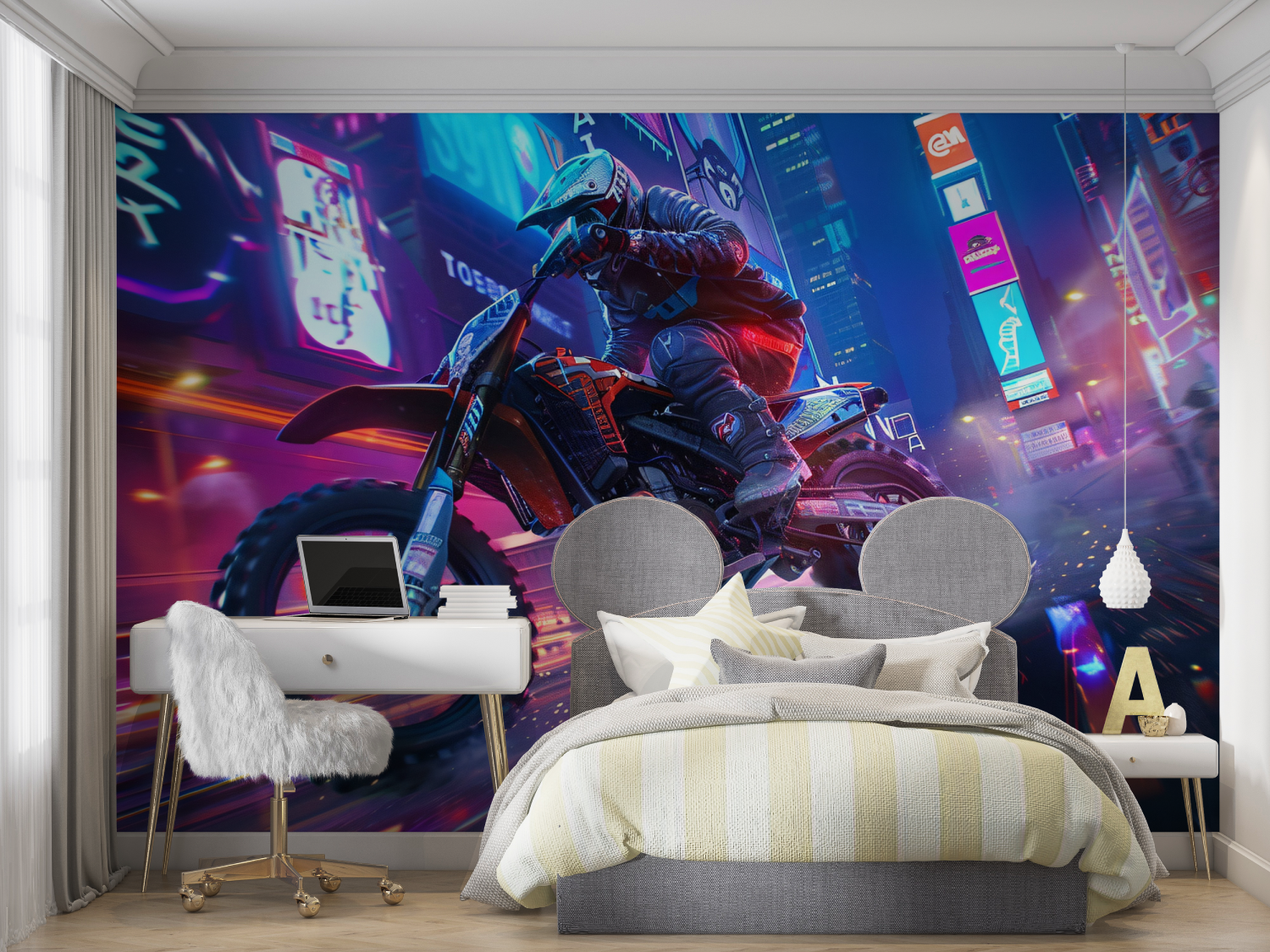 Boys Motocross Wallpaper | Murals Wallpaper