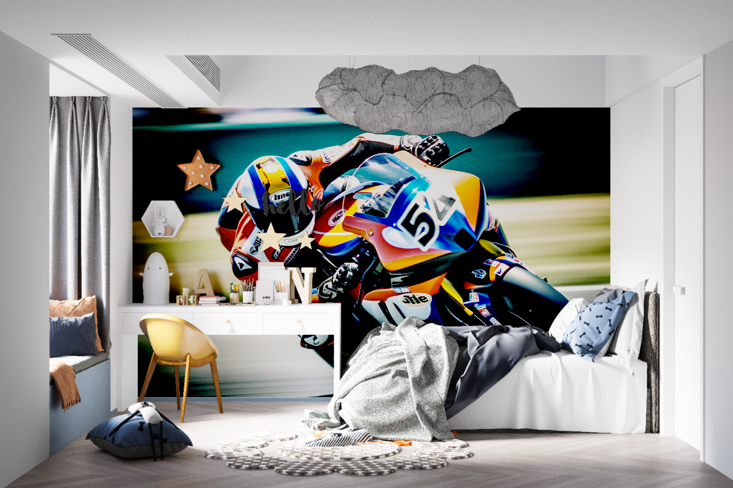 Moto GP Wallpaper | Murals Wallpaper